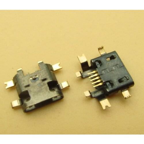 50pcs Charging socket Date Port Micro mini USB Jack connector Tail Plug For HTC ONE T328W T328D T328T replacement repair