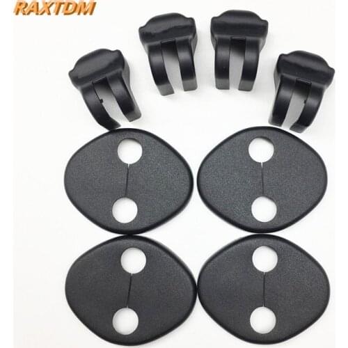 8pcs Auto door checks cover and door lock protecting cover,water proof protector For Hyundai,Elantra,I30,Sonata 8,Santa Fe,Tucso