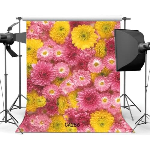 Seamless Photography Backdrops Blooming Fresh Flowers Wedding Event Party Lover Newborn Baby Portraits Photo Backgrounds