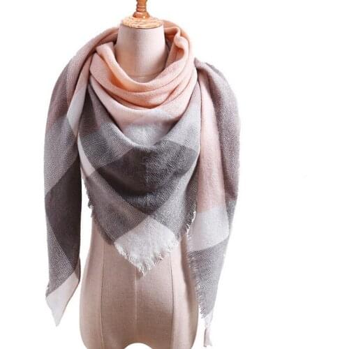 DHL or fedex 200pcs/lot Designer Knitted Spring Winter Women Scarf Plaid Warm Cashmere Scarves Shawls Neck Pashmina Wrap