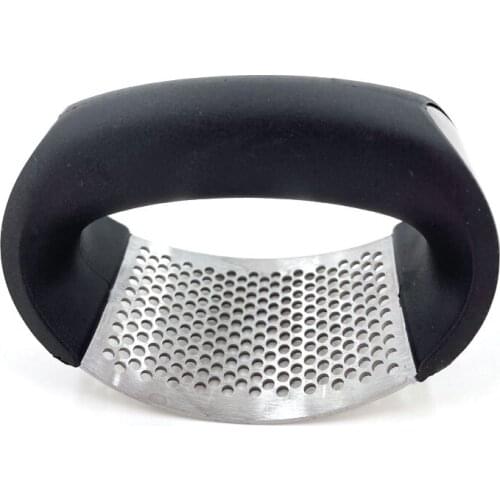 Annular Garlic Press Manual Stainless Steel Garlic Mincer Chopping Garlic Tools Curve Fruit Vegetable Kitchen Gadget Household