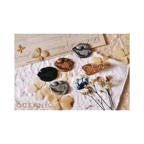 Creative kawayi fish penguins flower Special-shaped Wax Seal StampFire Lacquer Seal Head Wedding Greeting Card Wax Seal