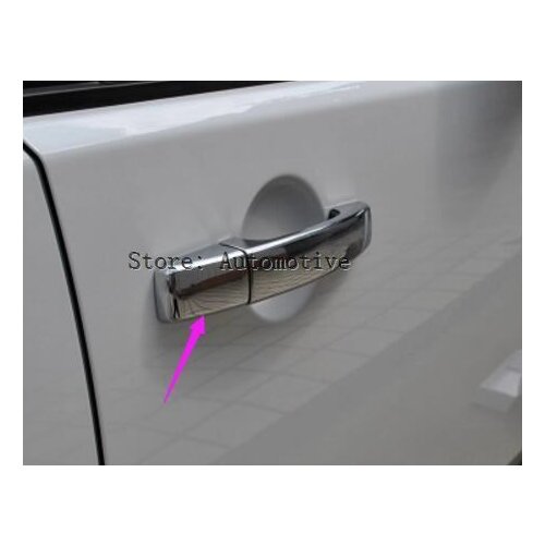 Car Side Door Handle Cover 8pcs For Land Rover LR4 Discovery 4 2010-2015
