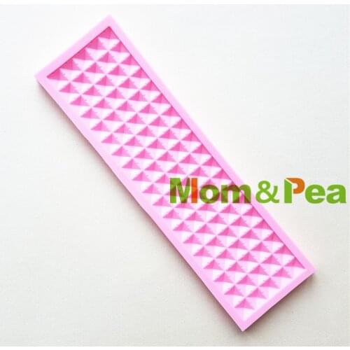 Mom&Pea MPA1669 Pyramid Shaped Silicone Mold Cake Decoration Fondant Cake 3D Mold Food Grade