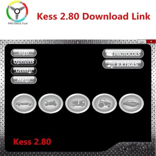 Newest KESS Ksuite 2.80 K-tag 2.25 for Kess V5.017 Cars Trucks ECU Programmer KESS 2.80 Online Version