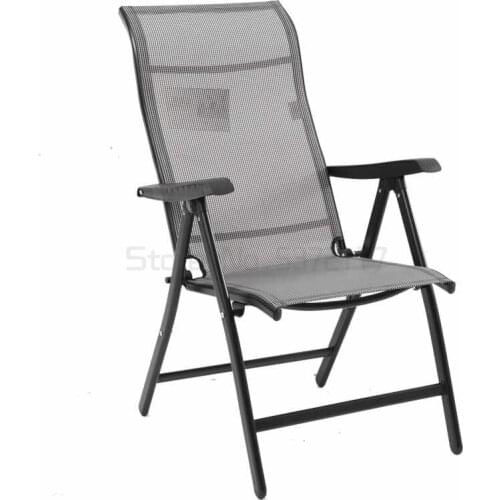 Pregnant womens recliner folding lunch break artifact nap bed for the elderly portable backrest adjustable household chair