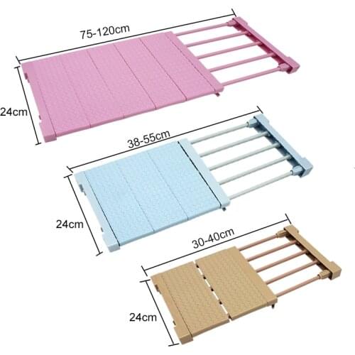 Adjustable Closet Organizer Storage Shelf Wall Mounted Kitchen Rack Space Saving Wardrobe Decorative Shelves Cabinet Holders