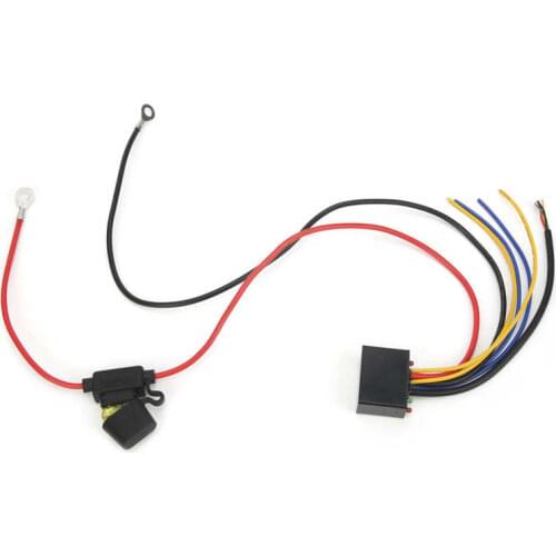 Relay Motorbike Accessory Motorcycle Fog Light Switch Relay with Double‑Sided Tape Mounting Accessories Universal Smart Relay