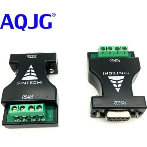RS232 to RS485 adapter switch 232 turn 485 adaptor 485 communication adapter converter AQJG