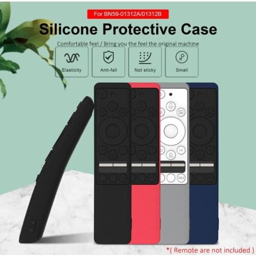 Remote Control Silicone Protective Case for Bn59-01312A/01312B Anti-Dust Shockproof Anti-Fail Tv Remote Cover