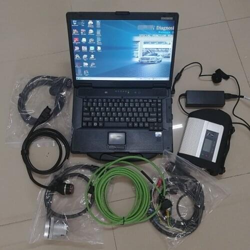 CF52 I5 4G+MB Star C4 SD Connect+SSD V12/2020 with HHTwin Diagnostics System Compact 4 Mercede Diagnosis Multiplexer MB Diagnose
