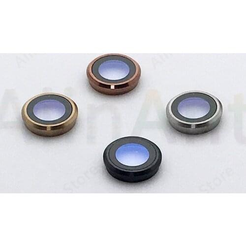 Original Sapphire Crystal Back Rear Camera Glass Ring For iPhone 6 6s Plus Camera Lens Ring Cover Repair Parts