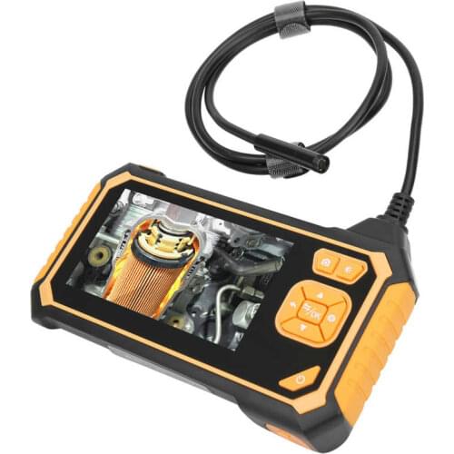 Pipe Endoscope 8mm Industrial Dual Lens Waterproof Digital Endoscope for Pipeline Detection Maintenance