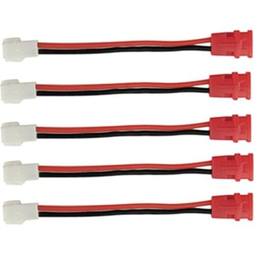 5PCS SYMA X X5HC X5UC Quadcopter UAV Remote Parts Small Bald TurnX5HC Charger Battery Charging Cable Line