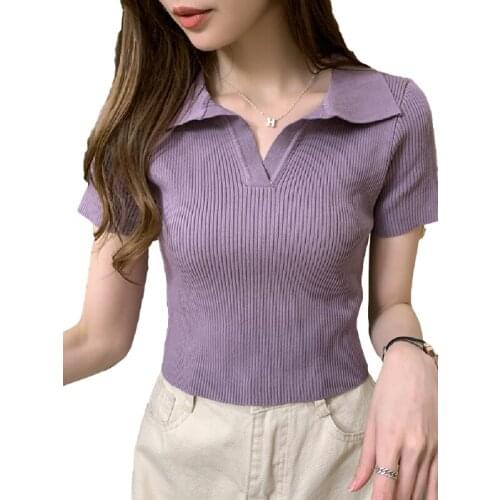 2021 Summer T Shirt Women Elasticity Baby T-Shirt Woman Clothes Tops Slim Tshirt Female Short sleeve Crop Top Womens Sexy Canale