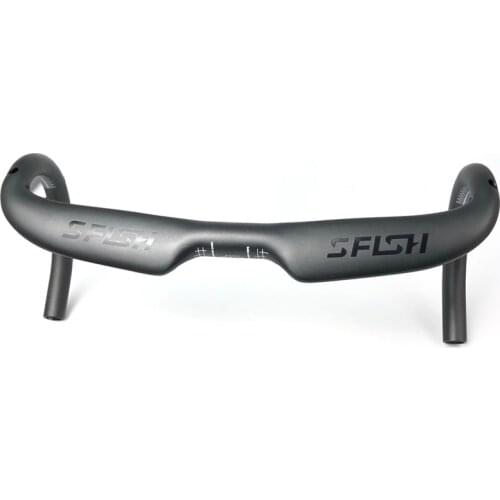 2017 New EC90 full carbon fiber handlebar road Bike handlebar racing handle Bike bend Bicycle handle 31.8*400 420 440MM 7 colors