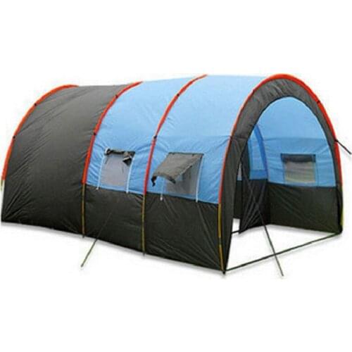480*310*210cm Outdoor camping 5-8 people Waterproof Tent Anti-UV Awning Canopy Wild survival canopy tent