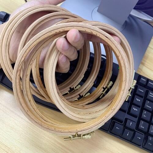 5 Inch Embroidery Frame Embroidery Solid Wood Embroidery Shed Embroidery Circle Beech Handmade DIY Tools