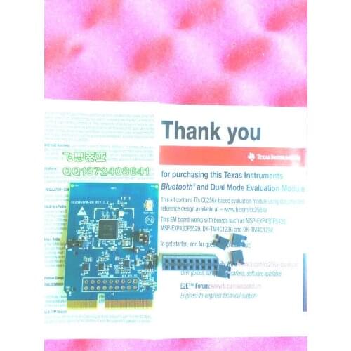 802. CC256XQFNEM spot Bluetooth Evaluation Module Development Boards dual Bluetooth / Dual-MoBluetooth / 802 ti