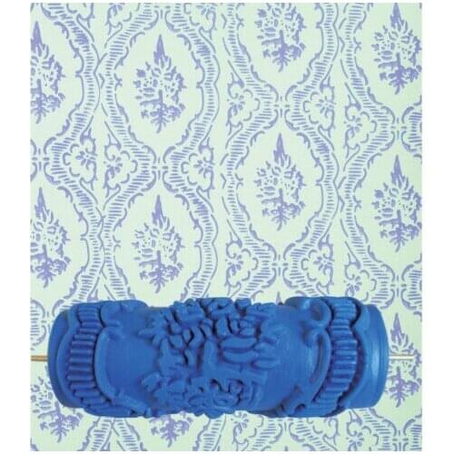 A+++ quality Rubber roller fit to 5" (5 inch) decoration machine for decorative Wall texture Rubber Paint Roller(071Y)