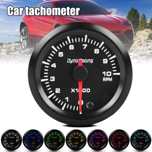 Car Universal Conversion Tachometer 52mm Pointer Racing Speed Meter Auto Vehicle Modification Parts Tool Car Styling