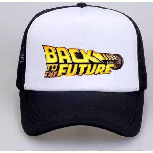 Back To The Future 3D Print Baseball cap High Quality Summer men Mesh Breathable hat Movie back To The Future Dad Hat bone