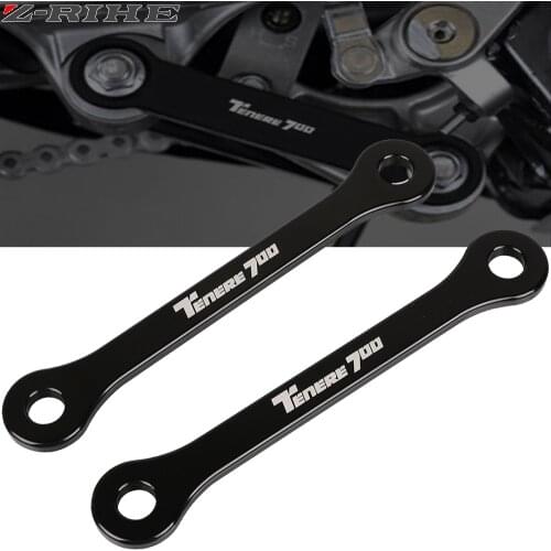 FOR YAMAHA Tenere 700 XTZ690 XTZ700 TENERE T7 2019 2020 2021 Linkage Lowering Link Extended Lower Kit 7075-T6 Billet Aluminum