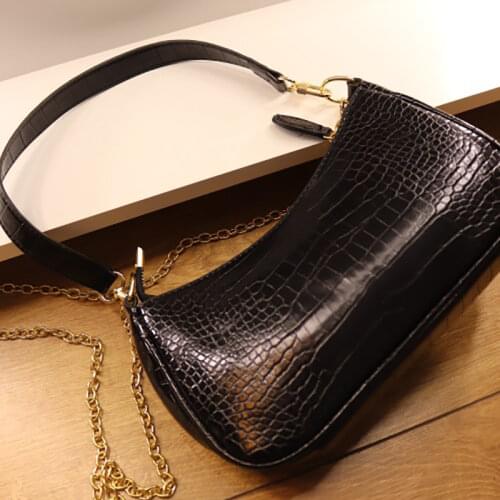 French Bag Ins Blogger Niche Medieval Underarm Bag Female 2021 New Wild Chain Retro Single Shoulder Messenger Bag