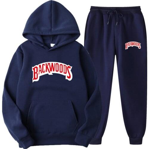 New mens hooded casual pants suit autumn and winter sportswear pullover hoodie + sweatpants jogging mens S-3XL sports suit