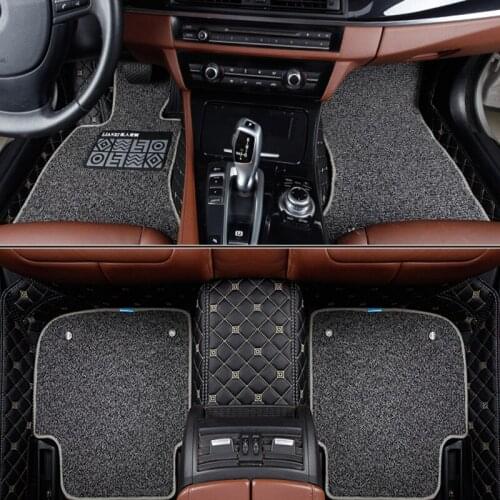 Custom car floor mats for Volvo C30 S40 S60 S60L S80 S80L V40 V60 XC60 XC90 XC60 C70 car accessorie car styling Custom auto foot