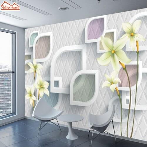 8d Crystal Silk Mural Wallpaper 3d Contact Wall Paper Papers Home Decor Brick Wallpapers for Living Room Rolls Papel De Parede