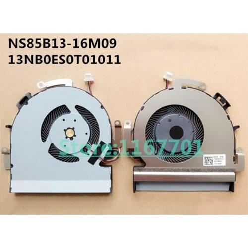 New Original Laptop/Notebook CPU/GPU Cooling Fan For Asus ZenBook UX550 Delta NS85B13-16M09 13NB0ES0T01011