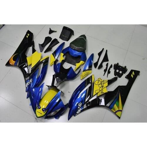 Abs Fairing YZFR6 2006 - 2007 shark Body Kits for YAMAHA YZFR6 2007 Fairing YZFR6 06