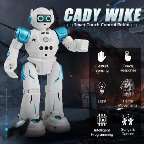 JJRC New Gesture Sensing Touch Singing And Dancing RC Programmable Intelligent Robot Artist Educational Toy Gift For Kid