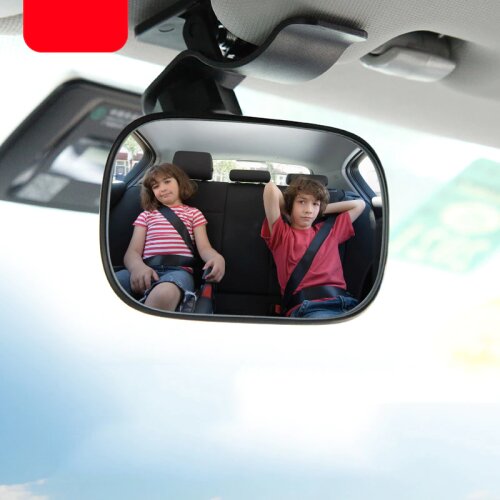 Car Mirror Interior Rearview Mirrors Universal Auto Rear View Mirror Foldable Wide-angle adjustment Mirror Auto Accessories
