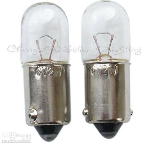 6v 2w A339 2020 Miniature bulbs lamps ba9s t10x28