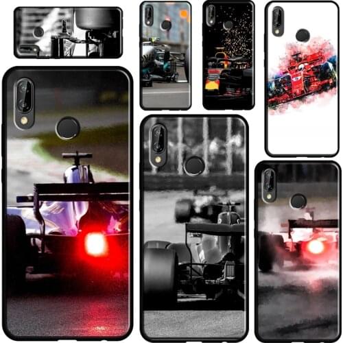 Formula 1 Car For Huawei P20 P40 P30 Pro Mate 20 Lite Nova 5T P Smart 2019 2021 Case For Honor 10i 9X 8X