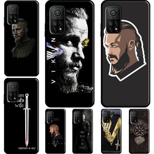 Ragnar Lothbrok Vikings TV Show Cover For POCO X3 Pro F3 M3 Case For Xiaomi Mi 11 Ultra Mi Note 10 Lite 9T 10T Pro Cover