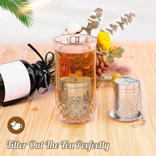 Hot Tea Balls for Loose Tea Tea Strainers for Loose Tea Extra Fine Mesh Tea Steeper for Brew Tea Spices Seasonings