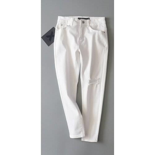 LNEOWN Womens Boyfriend Jeans
