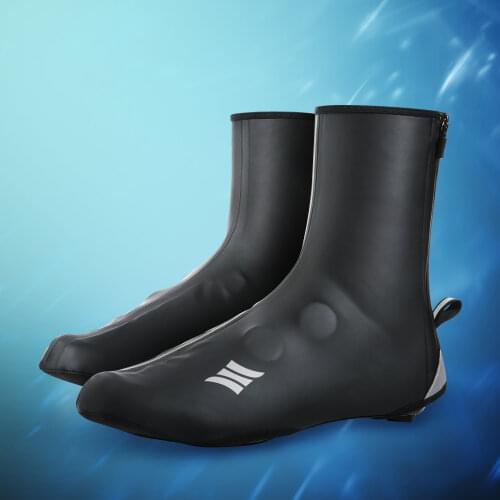 Santic Men Cycling Shoes Covers Winter Windproof Keep Warm Road MTB Overshoes