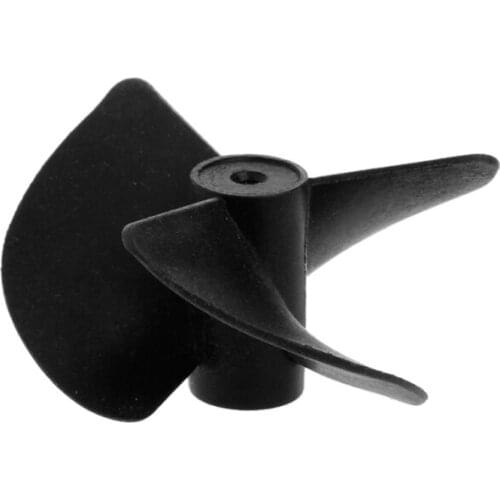 Plastic 3 Vane Propeller Paddle 2mm Hole 40mm Diameter DIY Model Toy Marine Boat - L057 New hot