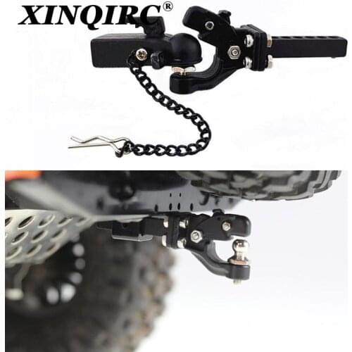 RC Car Metal Trailer Tow Hook for 1/10 RC Crawler Traxxas TRX4 TRX-6 Axial SCX10 90046 Redcat Upgrade Parts