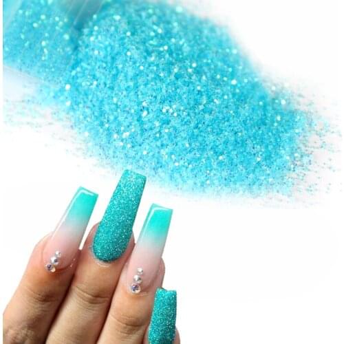 Holographic Glitter Powder Shining Sugar Silver DIY Manicure For Gel Nail Fine Dust for Nail Art Decorations Manicure sequins