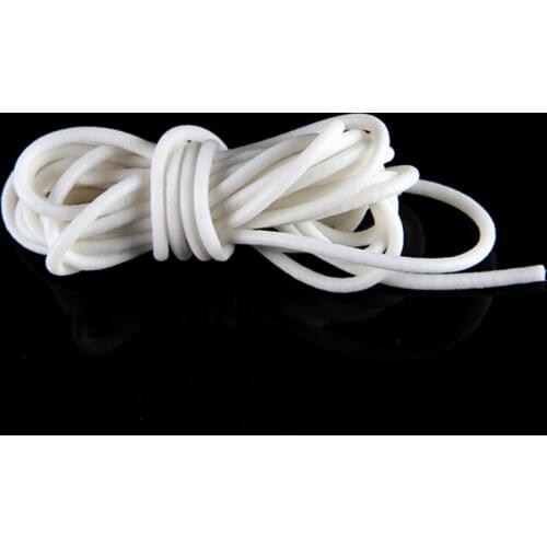 Silicon Rubber Foam Sponge Seal Strip Round Dia. 1.5 2.5 3.5 4.5 5.5mm x 10m 5m Creamy White