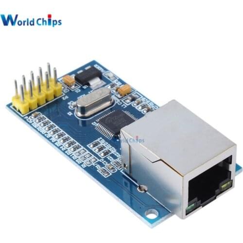 Replace W5100 Ethernet Shield LAN Network Module W5500 Support TCP/IP 51/ STM32 Microcontroller With 32k Bytes SPI 3.3V/5V