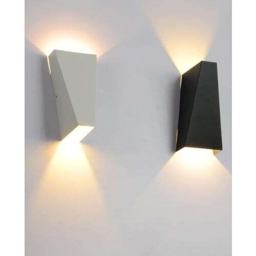 LED Wall Sconce LED Lamp 10W Aluminum Bedsides reading lights Up and Down for Bathroom Corridor surface mounted