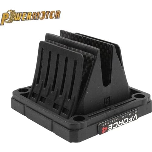 Carbon Fiber Reed Valve 4 V4144-1 Intake Reed Valve Fit For Yamaha YFZ350 YFZ 350 Banshee 350 YZ125 DT175 RD350 RX135 RXZ135