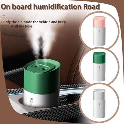 Usb Air Humidifier Colorful Cup Mini Aroma Water Diffuser Led Light Ultrasonic Cool Mist Maker Fogger Car Aroma Humidificador#g4