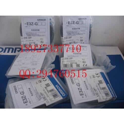 [ZOB] Supply of new original OMRON Omron photoelectric switch E3Z-G61 2M Hill Groove photoelectric switch